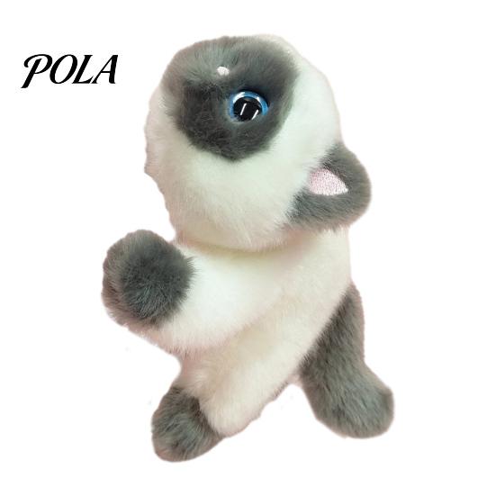 Fluffy Magnetic Car Decor Plush Toy, Cute Stuffed Animal Fridge Magnet, Strong Magnet Durable Stitched for Dashboard, Side Mirror, Refrigerator,