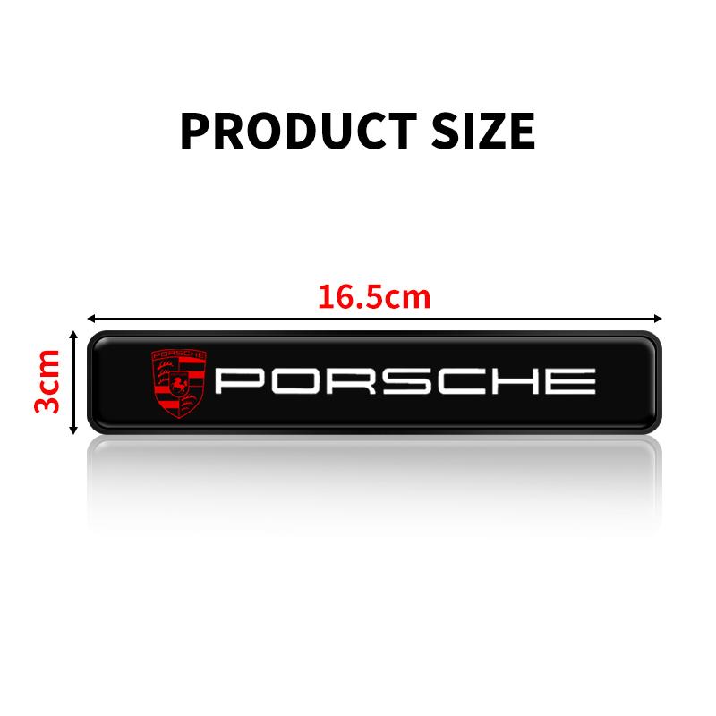 New Car LED Front Hood Grille Emblem Badge Decorative Light For Porsche GTS Cayenne Cayman Panamera Macan 911 718 928 90