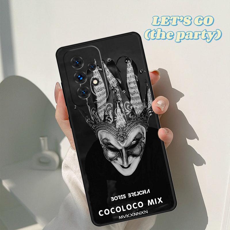 DJ Boris Brejcha Phone Case For Samsung Galaxy A42 A31 A40 A51 A71 A32 A80 A91 A52 A72 A73 A20e A21S A50 A70 A11 A12 Cover