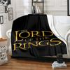 1pc Lord of the Rings Cartoon Blanket,Portable Throw for Travel & Camping, All Season Cozy Blanket,Ideal Gift
