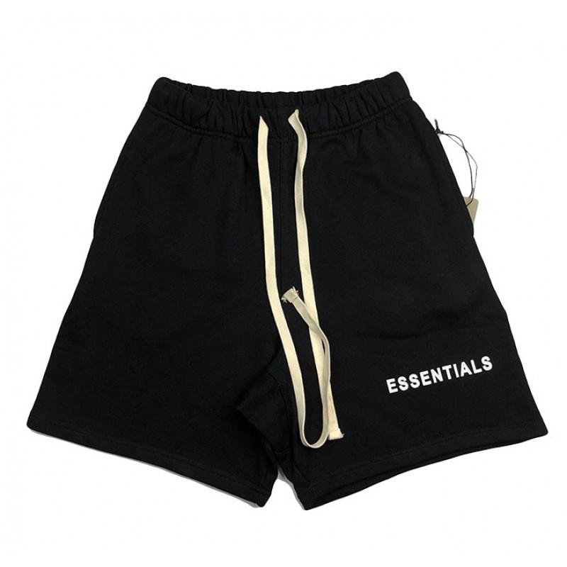 FOG ESSENTIALS Reflective Embroidered Shorts Casual Pants Men Women