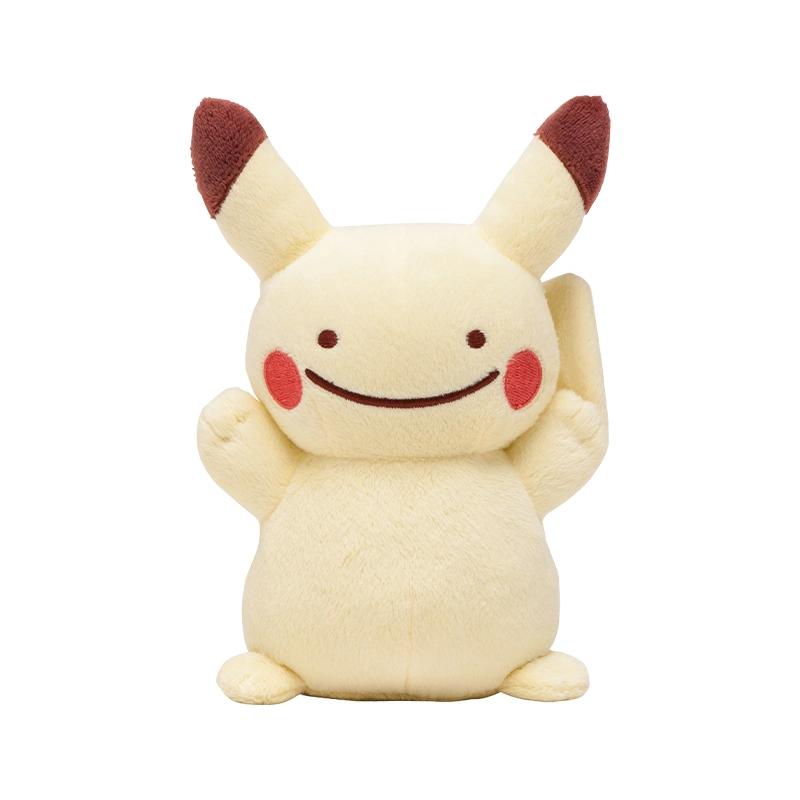  Pkm Ditto Transform Series Pikachu Clefairy Bulbasaur Plush Keychain Collectible Soft Toy Pendant For Bag Backpack Gift