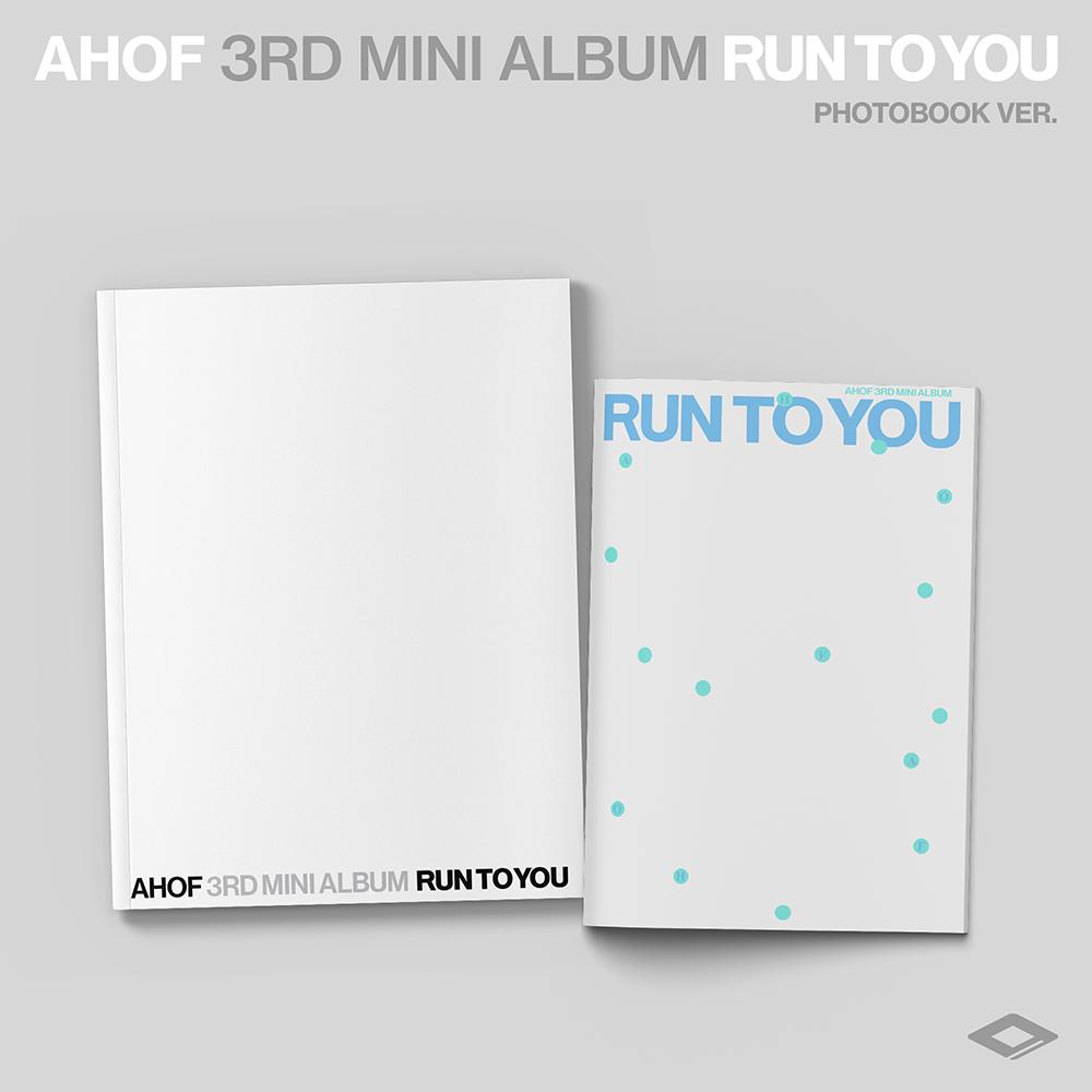Предзаказ 3-го мини-альбома AHOF RUN TO YOU Стандартная версия. Random ver.