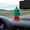 Tanzender Weihnachtsbaum, Weihnachtswackelfigur Weihnachtsbaum Schwingendes Spielzeug Armaturenbrett-Dekoration, Tanzende Spielzeuge, Tanzende Puppe Weihnachtsbaum-Dekoration