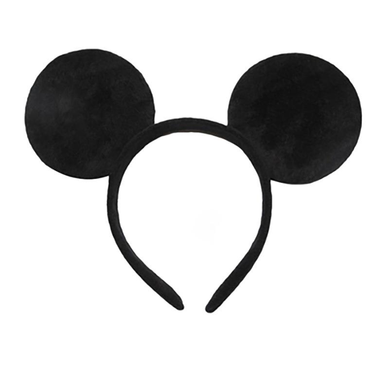 

Handmade Mouse Ears Headband for Women and Girls Polka Dot Bow Minnie Ears Costume Accessories Hair Hoop Party Headwear