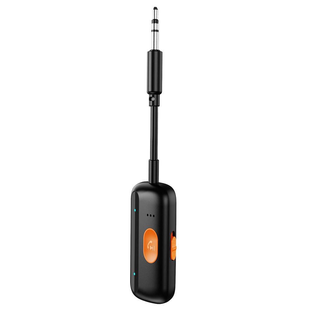 Bluetooth Receiver Transmitter 2-in-1 Car AUX Aircraft TV Wireless Audio Transmitter with Cable