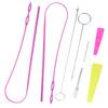 9Pcs DIY Drawstring Threader Set Sewing Loop Turner Hook and Tweezers Home Sewing Tool