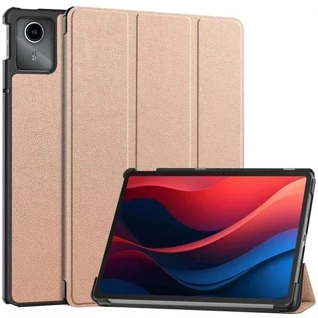For Lenovo Tab M11 TB330FU TB331FC Xiaoxin Pad 11 2024 Tri-Folding Stand Smart Tablet Cover Funda for Xiaoxin Pad 2024 Case