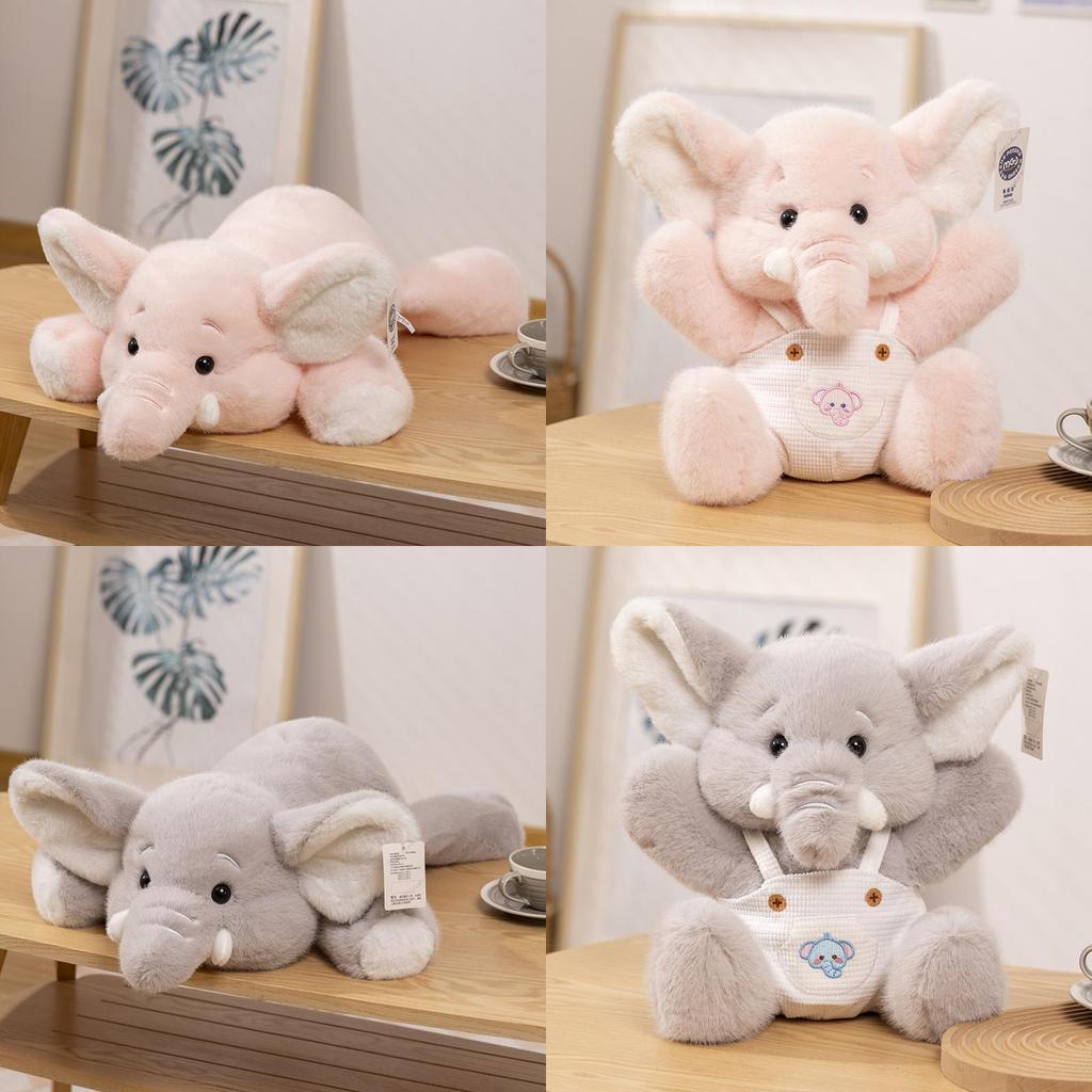 Schattig Olifanten Pluche Speelgoed Voor Kinderen Zacht Knuffeldier Pop Perfect Voor Verjaardagen