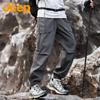 Jeep Men's Loose Fit Outdoor Cargo Pants