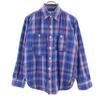 ENGINEERED GARMENTS Made In USA Check Pattern Long Sleeve Shirt XS Blue Men's Used