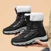 TUINANLE Winter Snow Boots Women Ankle Boots Men Shoes Motorcycle Boots Female