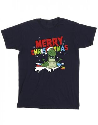 Mens Toy Story Rex Christmas Burst T-Shirt