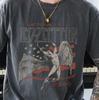 Led Zeppelin USA Tour 1975 T-Shirt Rock N Roll Band Comfort Colors 1717 Tee