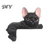 Cute Frenchie Room Decor 3D French Bulldog Resin Light Switch Cover, Cartoon Dog Wall Socket Art Decal Decor, Self-Adhesive Animal Plate Sticker