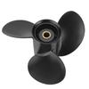 9‑1 4x8in Outboard Propeller High Thrust 3 Blades RH Replacement for CT 9.9HP 2005‑Newer