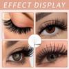 Damman 1 box of 12 rows of easy-fan eyelash extensions, 8-15mm, automatic fan-shaped eyelashes, 0.05/0.07 C/D curvature, easy-blooming eyelashes.