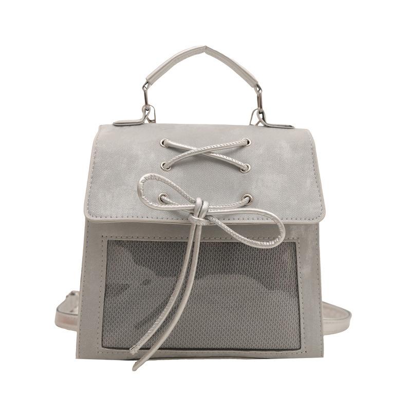 Schoolbag1011 Fashion New Trend Versatile Japanese Fresh Pain Bag Simple Texture Portable Backpack Bag Women