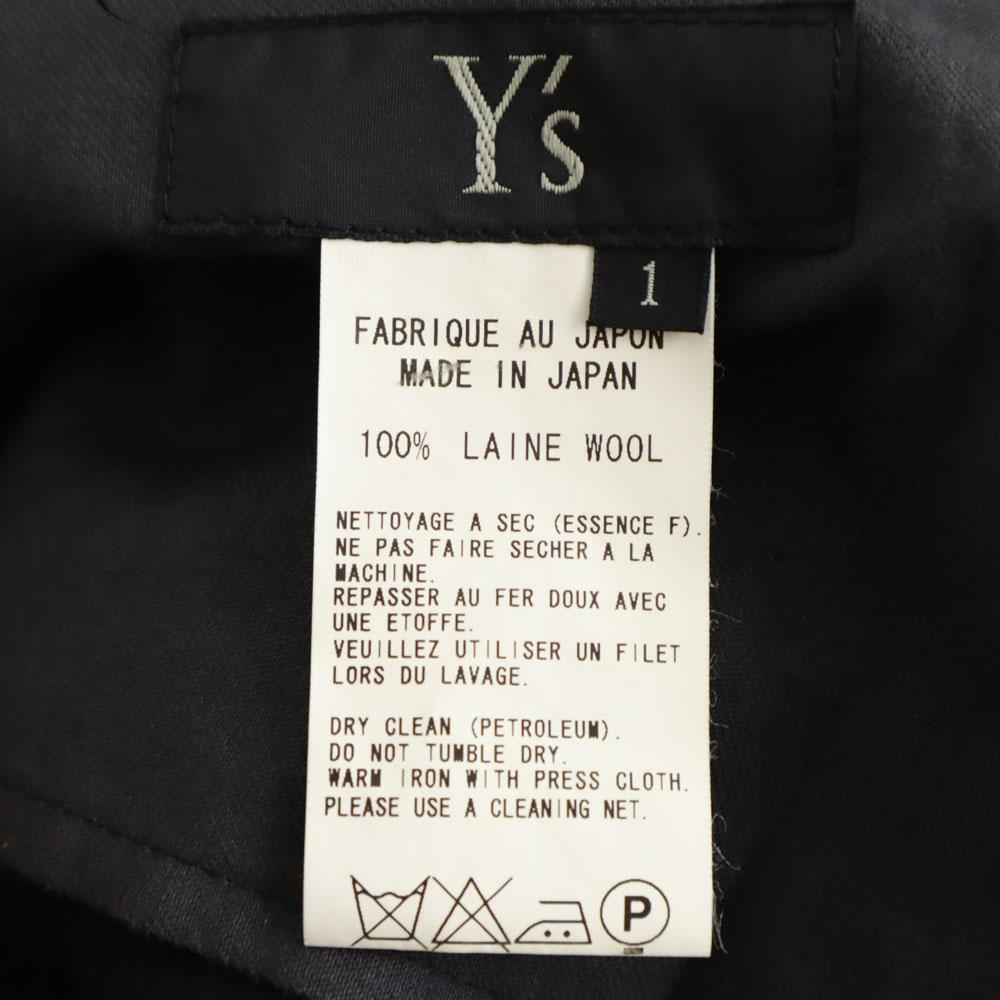 Y's Made In Japan Wool Pants 1 Black Women Used