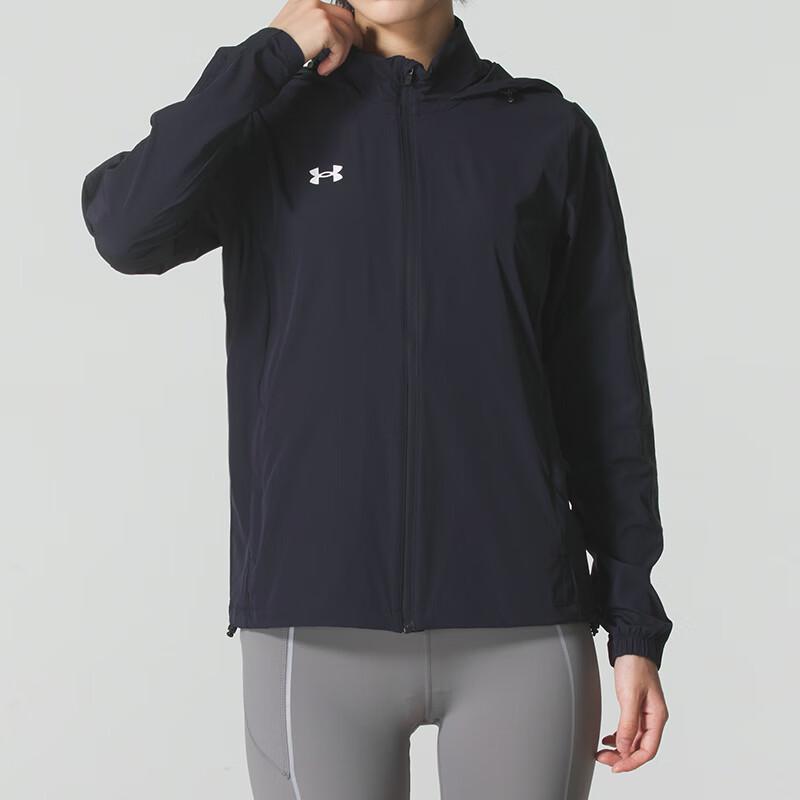 Under Armour Women s Hooded Casual Woven Jacket S чёрный