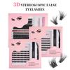 Thick 3D Fluffy Set Segmented False Eyelashes Thick Curled Comfortable Segmented Hair Set