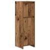 3 Piece Bathroom Furniture Set Rustic Wood Look Engineered Wood