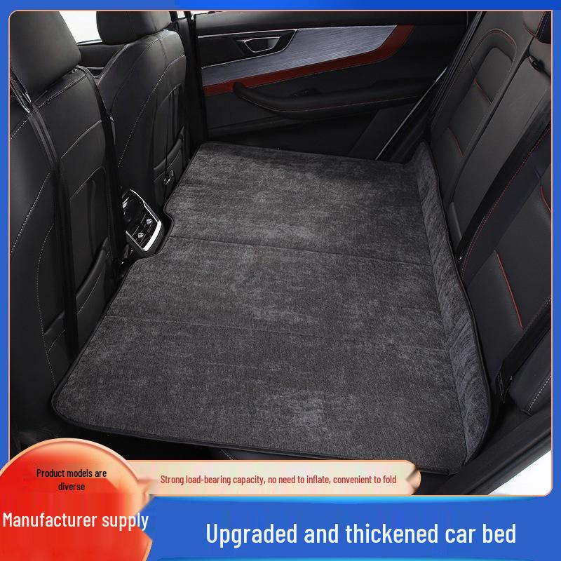 Universal Folding Car Mattress for Rear Seat - No Inflation Needed