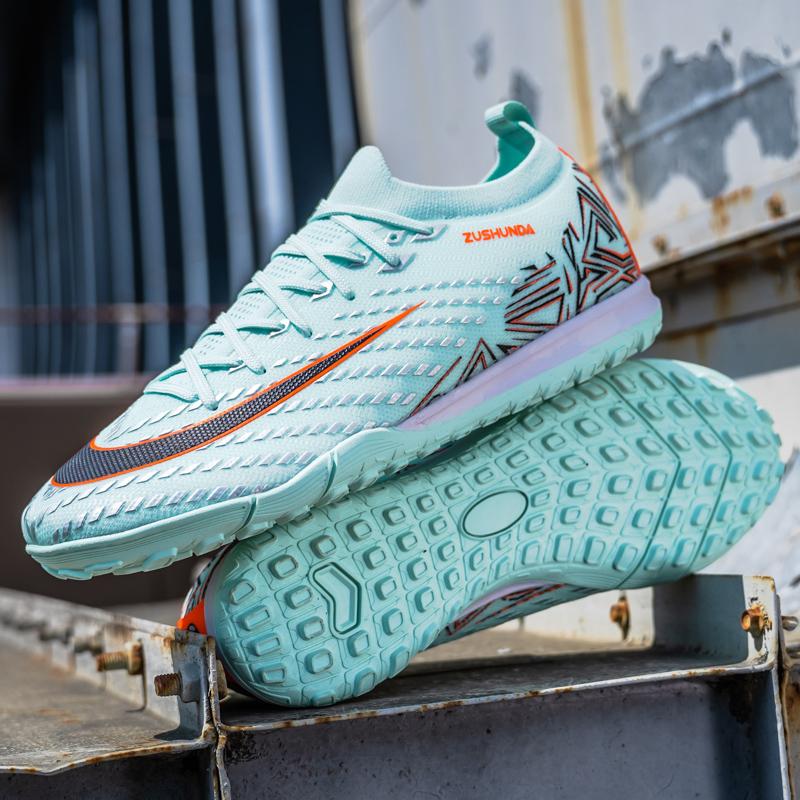 

TF/FG Легкие футбольные бутсы до щиколотки Мужские футбольные бутсы Уличные Противоскользящие Трава Профессиональные Тренировочные Турнирные Спортивные бутсы 36