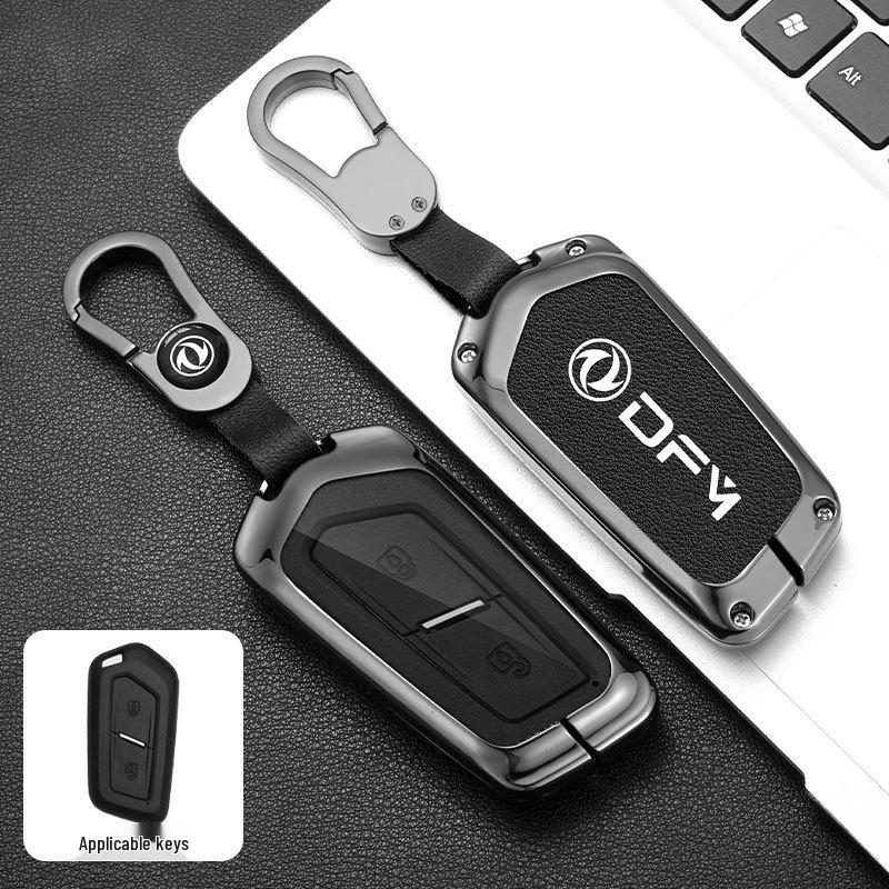 Dongfeng Tianlong Flagship GX King's Metal Key Case Keychain for Men