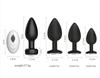 Frauen aufladen 10 Frequenz Vibration Anal Plug Set G-Punkt Größe hinteren Gericht Stimulation Silikon Männer Masturbation Sex Produkte