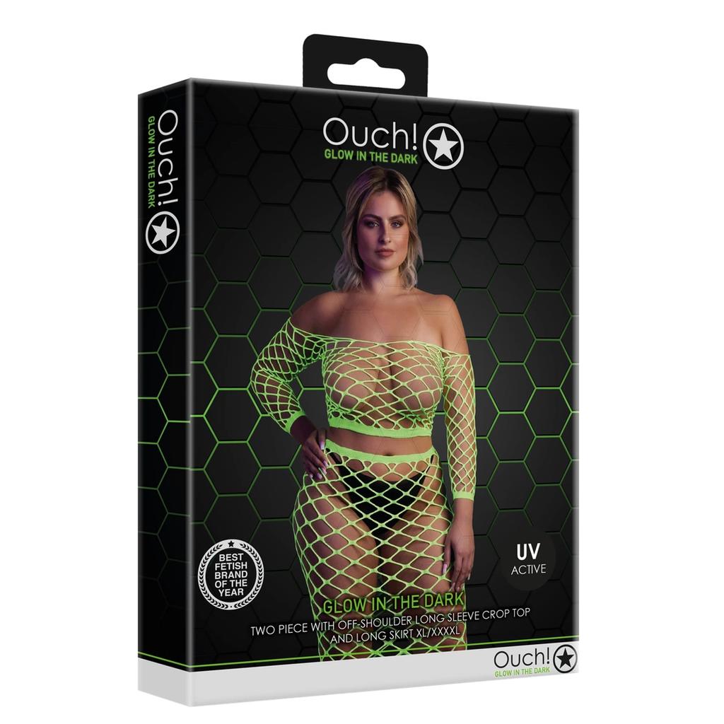 Long Sleeve Top with Long Skirt XL/XXXXL Ouch! by Shots
