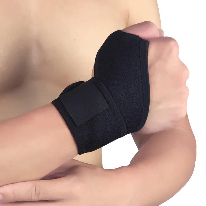 Sports Compression Wrist Support Wrap Adjustable Wrist Guard Gloves for Men and Women Anti - Sprain Wrist Strap