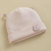 0-6Mouths Newborn Fetal Hat Cute Cartoon Baby Bear Beanies Spring Autumn Pure Cotton Pullover Cap Boys Girls Kids Warm Bonnet