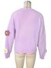 Floral Pattern Button Knit Cardigan - Cute 2024 Loose Long Sleeve Sweater