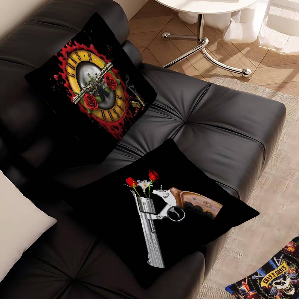 Cool Band G-Guns N-N R-Roses Rock Personalized Pillow Dust Cover Bedroom Kids Decoration Pillowcase Birthday Children Gift