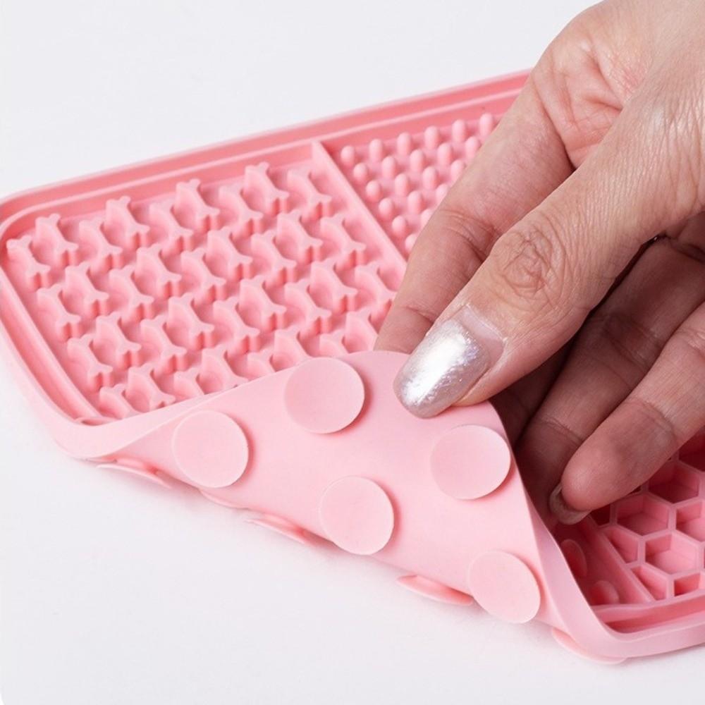 Suction Cup Silicone Mat Silicone Material Slow Feeder New Pet Lick Mat  Food Training
