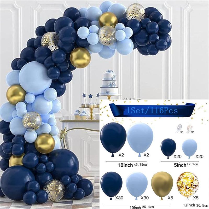 Balloon Party Birthday Wedding Balloon Set Decoration Scene Arrangement Background Wall Balloon Chain