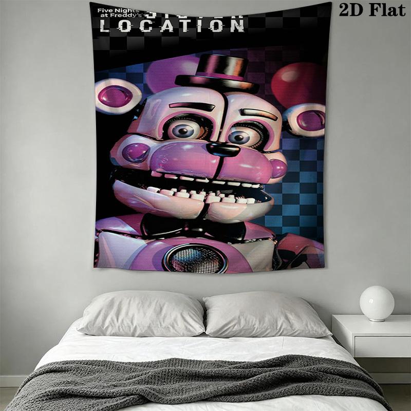 Five Nights at Freddy's Pattern Home Decor Tapestry, Wall Hanging, Decorative RV Wall Cloth.ZGT0914011
