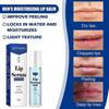 Moisturizing Lip Essence with Ceramide NP, Argan & Jojoba Oils  Exfoliating, Anti-Aging Lip Serum for Deep Hydration, Smooth, Plump, and Youthful Lips