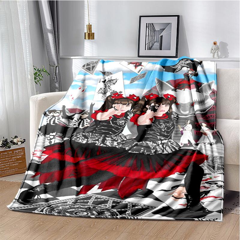 Pop Metal Band Throws Blanket for Kids Couch Sofa Travel Home Picnic Hiking Bed Beding Super Soft Flannel Blanket birthday gift