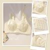 Lingerie Women's Full-cup Thin Bra Adjustable Anti-sagging and Breast Retraction Large-sized Bra Push Up Bra