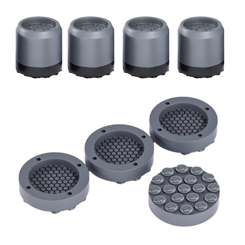 

Set of 8 Shock Absorbent Plastic Pads Suitable for Washer and Dryer to Prevent Walking and Ensure Quiet Operations