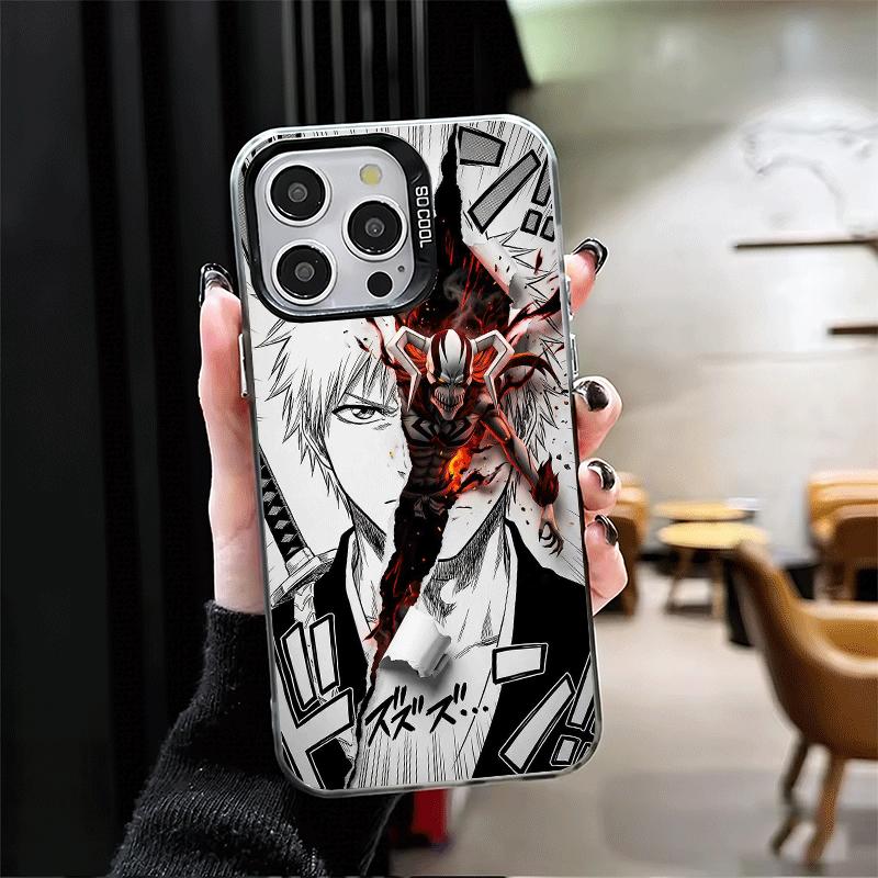 Bleach Kurosaki Ichigo Soft Phone Case for iPhone 15 16 17 Pro Max 17Air 16E 14 Plus 13 12 Mini Shockproof Cover Back Shell