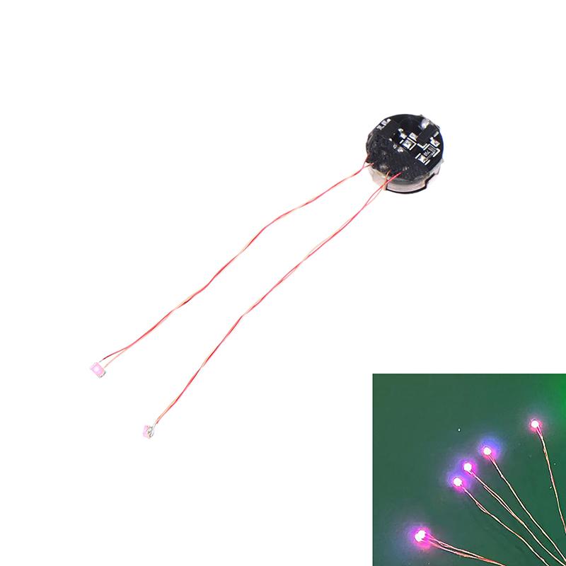 Wired 5Cm Magnetic Control Lamp Led Magnetron Light Model With Magnet Battery Diy Car Toys Lighting Diorama Materials Robots