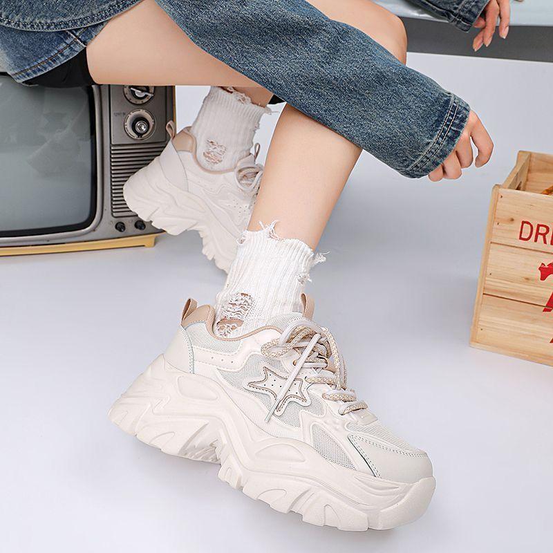 Darth Vader Daddy Shoes Women's 2025 Spring and Autumn New Versatile Platform Casual Sneakers Popular Women's Shoes Shoes