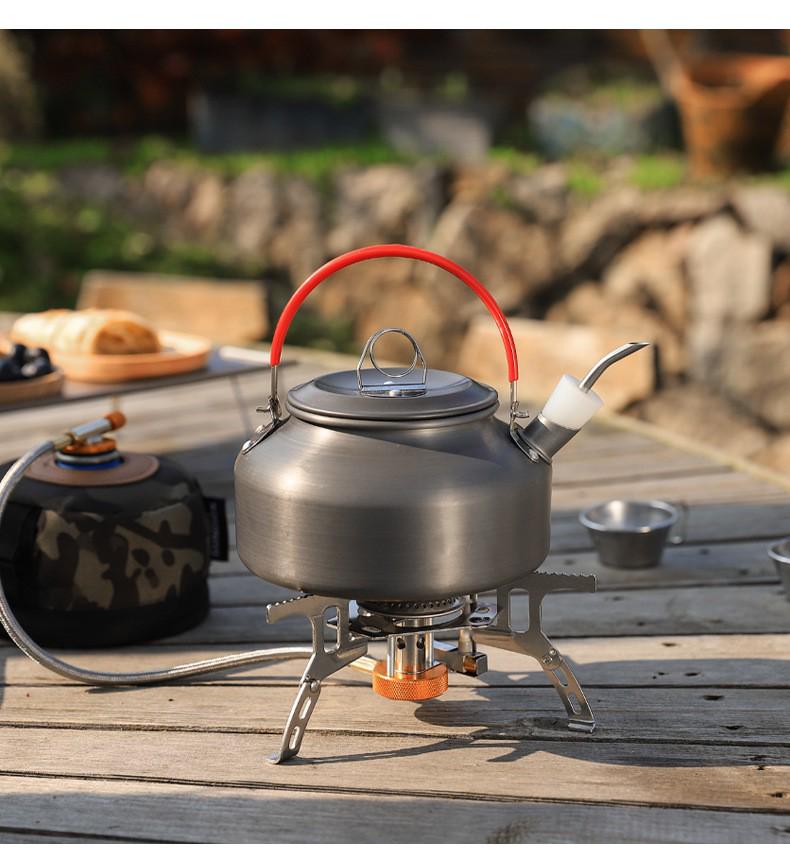 Portable Windproof Outdoor Picnic Stove, Thickened High-Quality Split Head, Ideal for Camping and Fishing.