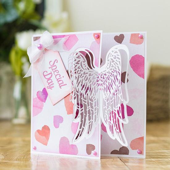 Angel Wings Metal Cutting Dies DIY Scrapbooking Cards Emboss Craft Mold