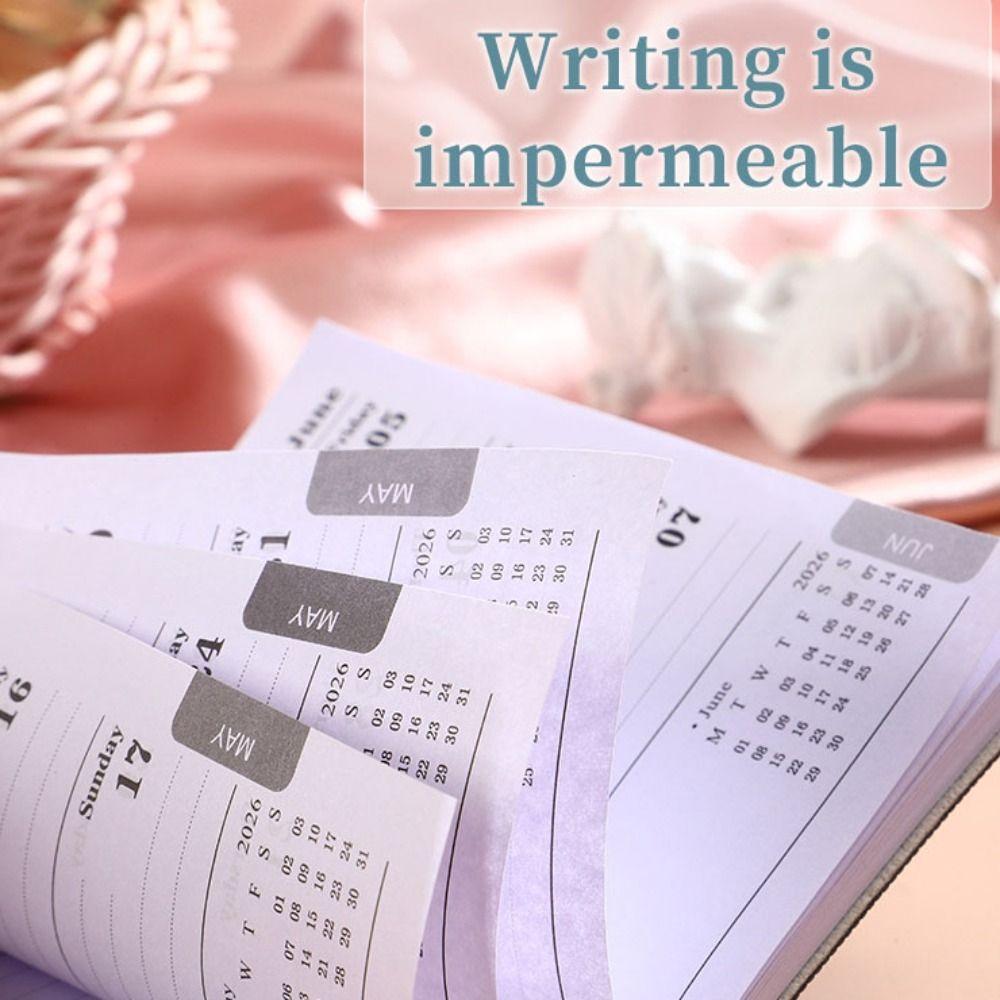 Softside A7 To Do Planner To Do List Journal Notebook Simple 2026 Agenda Book  Office Supplies