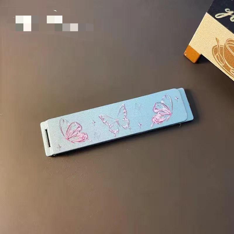 

Compact Ultra-Thin Foldable Phone Holder Stand & Case Sticker Metal Foldable Stand