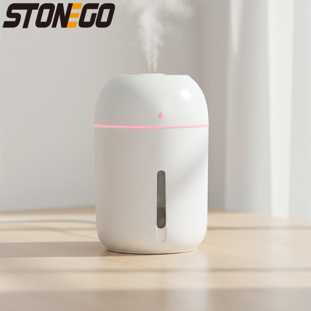 330ml Portable USB Car Humidifier Cool Mist for Bedroom Office Travel Anti Dry Air Personal Humidifier